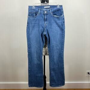 Levi’s Curvy boot cut midrise 29 waist blue jeans with pockets